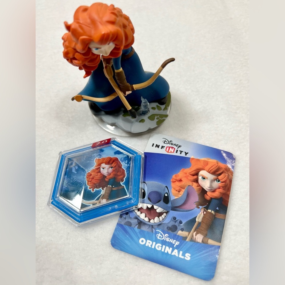 DISNEY INFINITY Disney Originals 2.0 Edition Merida Brave Figure & Power‎ Disc - Picture 2 of 4
